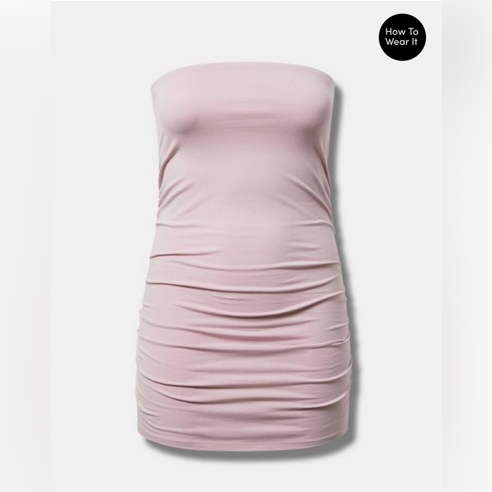 Torrid Foxy Ruched Tube Top - Picture 7 of 8